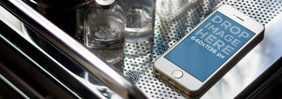 iPhone 5s Gold Portrait Doctor Cabinet Wide