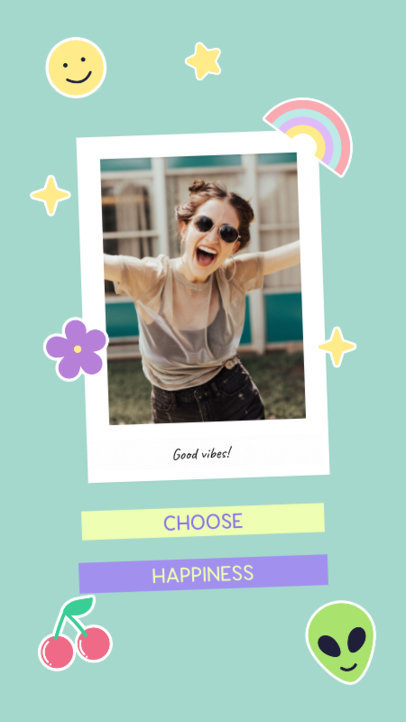 Phone Case Design Maker with an Instant Picture-Style Frame 3118a