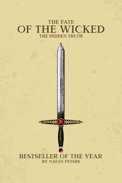 Book Cover Design Maker for a Medieval-Themed Bestseller Novel