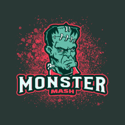 Gaming Logo Maker with Illustrations of Classic Movie Monsters