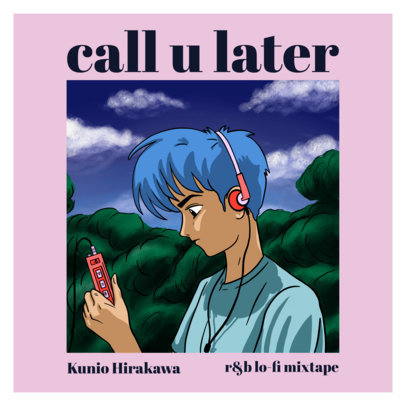 Album Cover Maker for a J-Pop Band with Lo-Fi Anime Graphics 