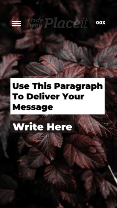 Instagram Story Video Maker Featuring Simple Text and Animations