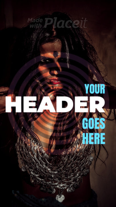 Instagram Story Video Template for a Streetwear Campaign Ad 2447-el1