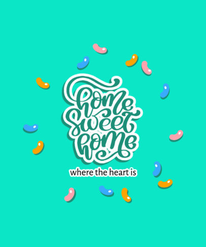 T-Shirt Design Creator with a Lettering Art-Style Quote