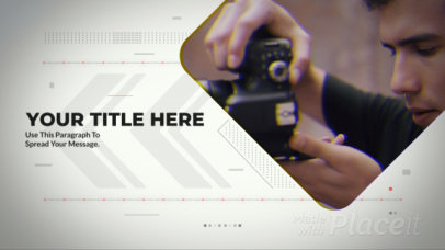 Corporate Slideshow Video Maker Featuring Animated Videos 