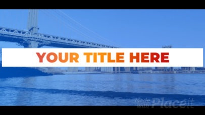 Slideshow Video Template for Color Filters and Text Animations 2412-el1