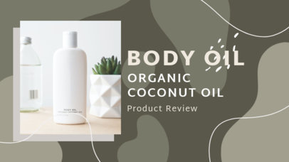 YouTube Thumbnail Creator for a Beauty Product Review 3142g