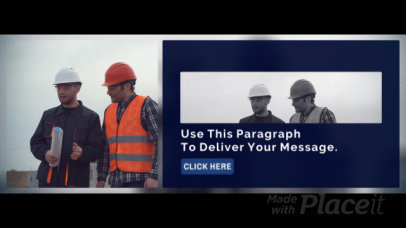 Corporate-Themed Slideshow Video Template to Promote a Service