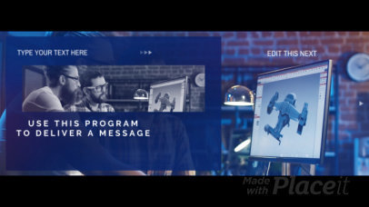 Slideshow Video Maker to Announce a Technology Conference 