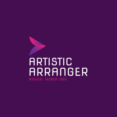 Simple Logo Creator for a Music Producer and Composer 3832j