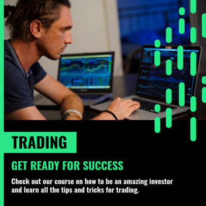 Instagram Post Maker for Financial Consultants 