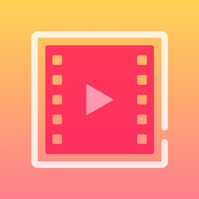 iOS App Icon Maker Featuring a Gradient Background and Simple Graphics 3180