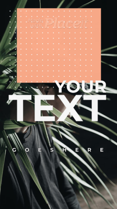 Instagram Story Video Creator Featuring Animated Dots and a Picture 2449-el1