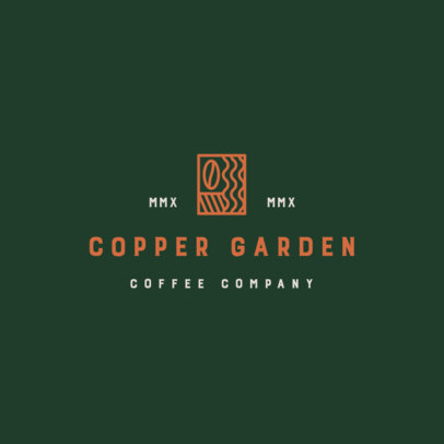 Minimal Logo Template for a Coffee Company Featuring an Elegant Style