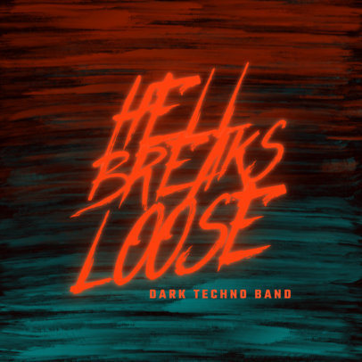 Typography Logo Generator for an EDM Group 3855i