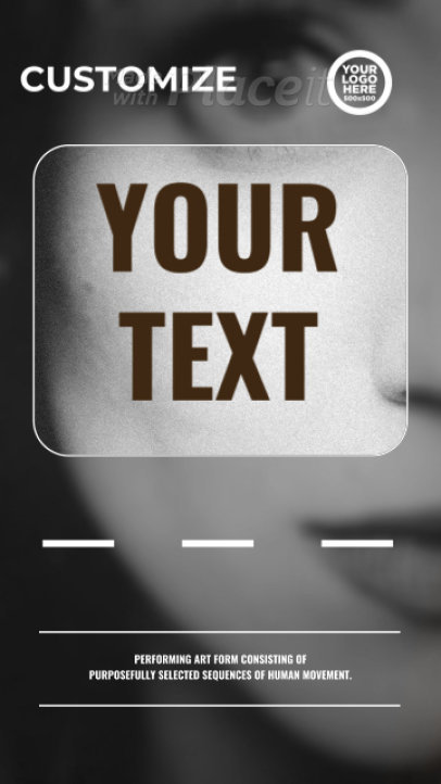 Customizable Instagram Story Video Creator with a Cinematographic Style 2439-el1