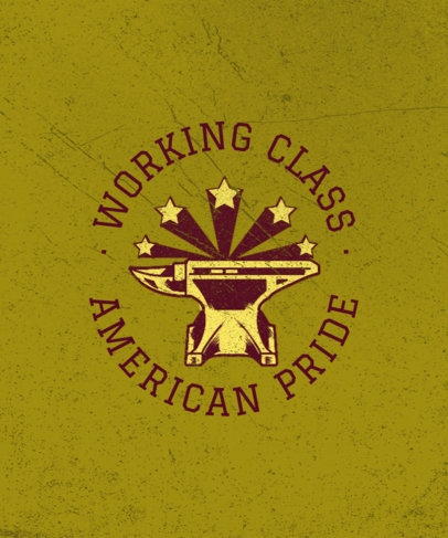 Patriotic T-Shirt Design Maker for American Unions