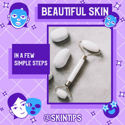 Instagram Post Generator Featuring Beauty Routines