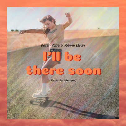 Cover Art Maker for Alternative Music Projects Featuring a Vintage Filter 3164a