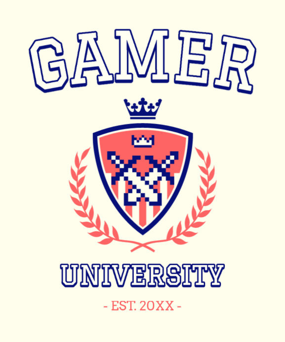 Placeit - T-Shirt Design Generator Featuring Random College Emblems