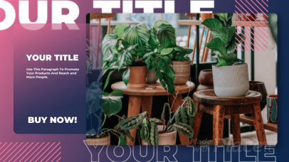 Modern Slideshow Video Generator for a Product Catalog 