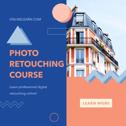 Instagram Post Design Maker to Announce an Online Course 