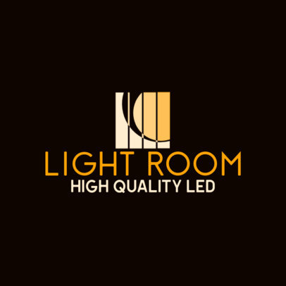 Logo Template for a LED Lighting Dropshipping Company 