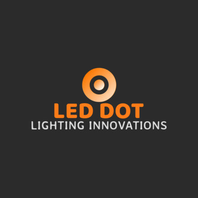 Dropshipping Business Logo Generator for LED Lighting Companies  