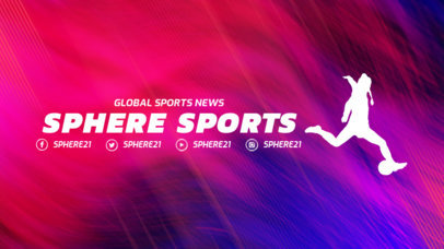 Twitch Offline Banner Creator for a Soccer Channel