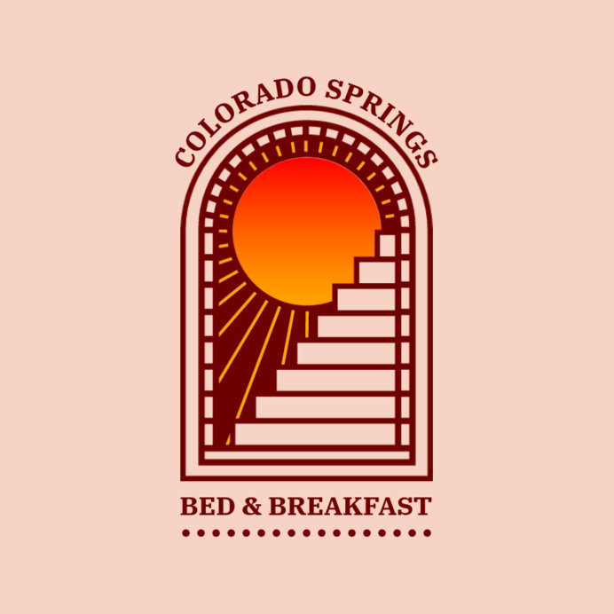 Abstract Logo Template for a Bed & Breakfast Place