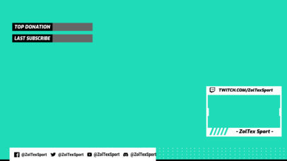 Twitch Overlay Maker Featuring Modern Frames 3193c