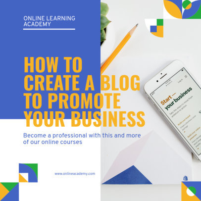 Instagram Post Creator on How to Create a Business Blog