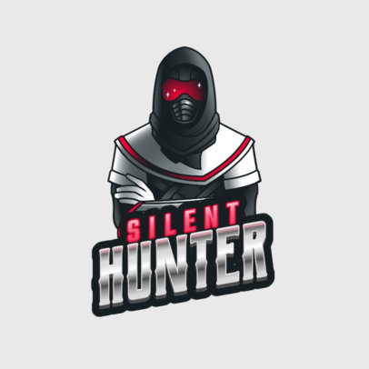 Destiny-Inspired Gaming Logo Maker Featuring a Hunter Character