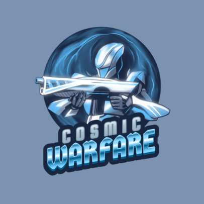 Destiny-Inspired Gaming Logo Generator Featuring a Shooter Graphic 