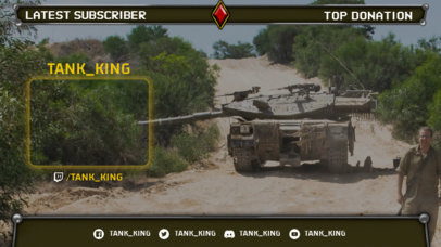 Twitch Overlay Maker Inspired by World of Tanks 3225