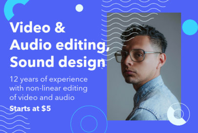 Fiverr Gig Image Maker Featuring Abstract Graphics