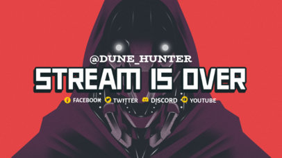 Twitch Banner Maker Featuring Epic Illustrations 3221