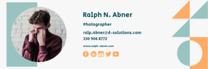 Email Signature Generator for a Professional Photographer