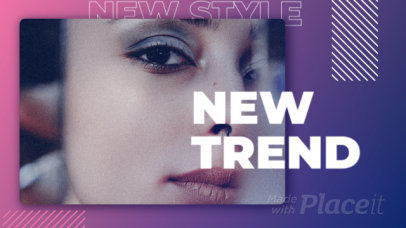 Modern Slideshow Video Maker for a Beauty Brand Featuring a Logo Animation