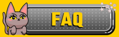 Twitch Panel Maker for a FAQ Section with a Chibi-Styled Kitten