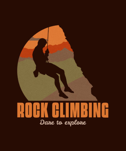 T-Shirt Design Maker for Climbers