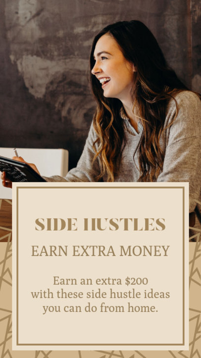 Instagram Story Creator for Side Hustle Tips