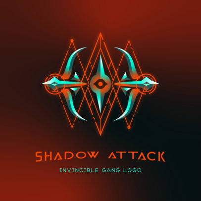 Gaming Gang Logo Generator with an Alien Aesthetic