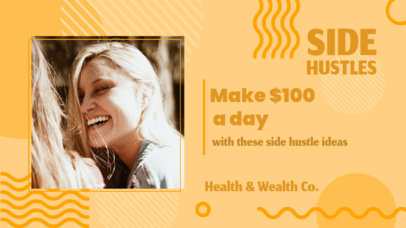 YouTube Thumbnail Template for Content with a Health and Wealth Theme 3236h