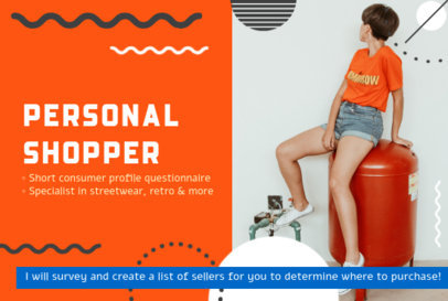 Minimalist Fiverr Gig Image Creator for a Personal Shopper 3239h