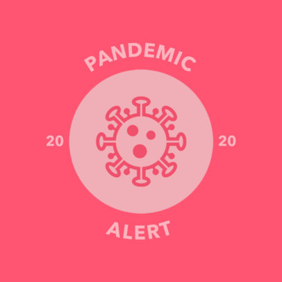 Medical Logo Maker Featuring COVID-Prevention Icons