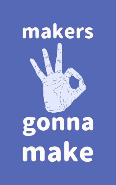 T-Shirt Design Template with Trendy Illustrations