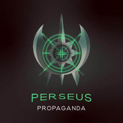 Futuristic Logo Generator Featuring an Emblem with an Alien Aesthetic