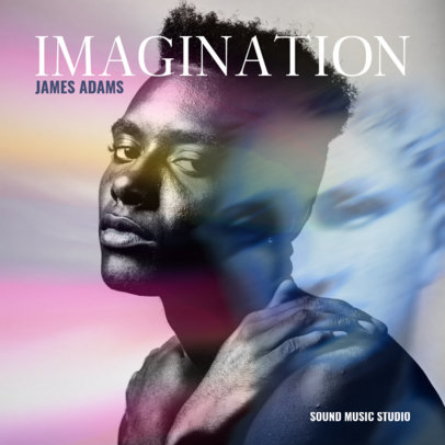 Album Cover Maker for Neo-Soul Artists Featuring Portrait Photos