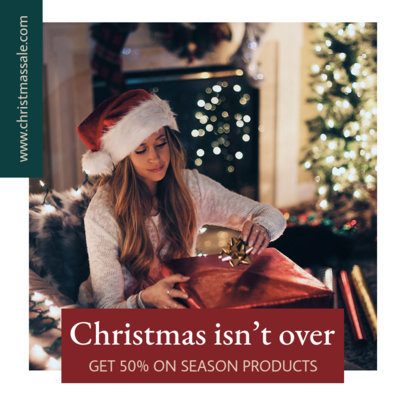 Instagram Post Template for a Holiday Special Sale Announcement 